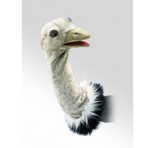 Struisvogel poppenkastpop