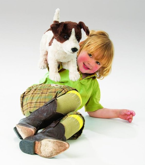 Handpop Jack Russel hond Handpop Jack Russel hond