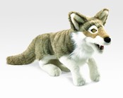 Grijze wolf / jakhals handpop