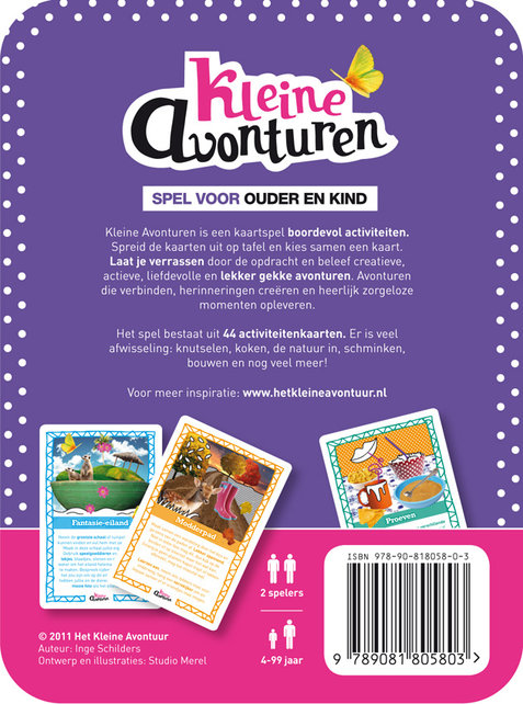 Kleine Avonturen spel voor ouder en kind
