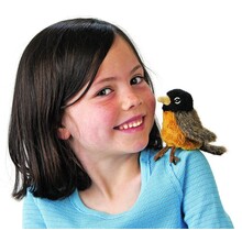 Roodborstje vingerpopje