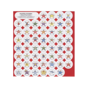 Knuffelstickers - per 12 vel