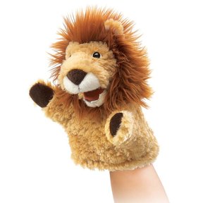 Leeuw poppenkastpop klein