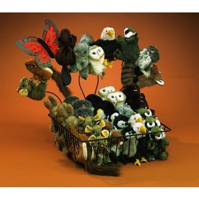 Opbergmand vingerpoppen