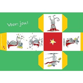 A5 vouwdoosje groen