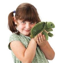 Schildpad poppenkast klein