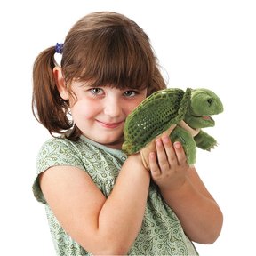 Schildpad poppenkast klein