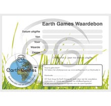 Waardebon Earth Games €50,-