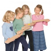 Teambaan - coöperatieve knikkerbaan Teambaan - coöperatieve knikkerbaan