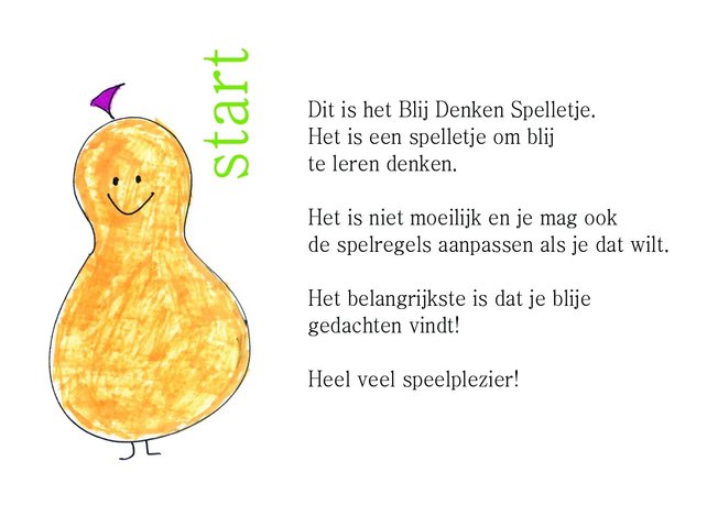 Het Blij Denken Spelletje