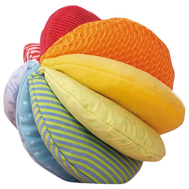 Stoffen bal regenboog Stoffen bal regenboog
