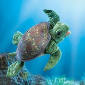 Zeeschildpad handpop Zeeschildpad handpop