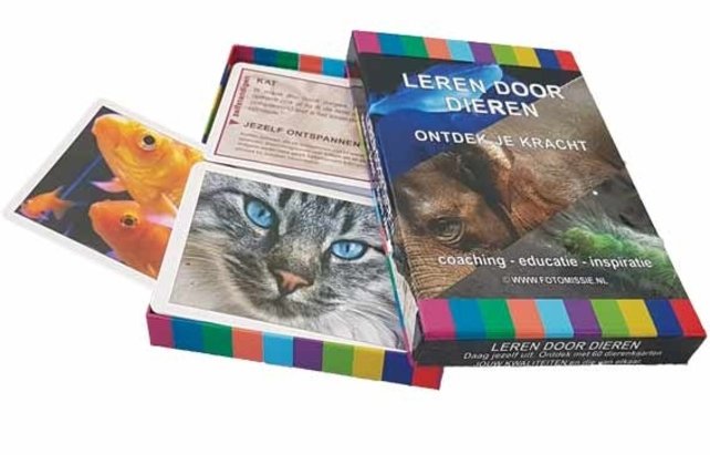 Kaartenset Leren door dieren Kaartenset Leren door dieren