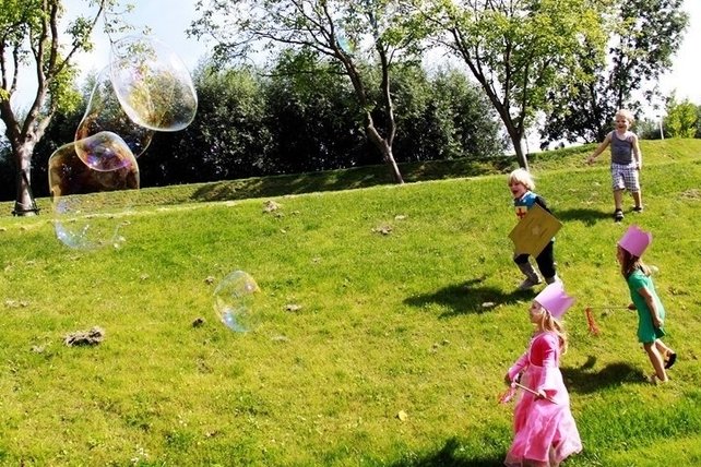 Superbellen voor een Kinderfeestje (10 sets stokken)