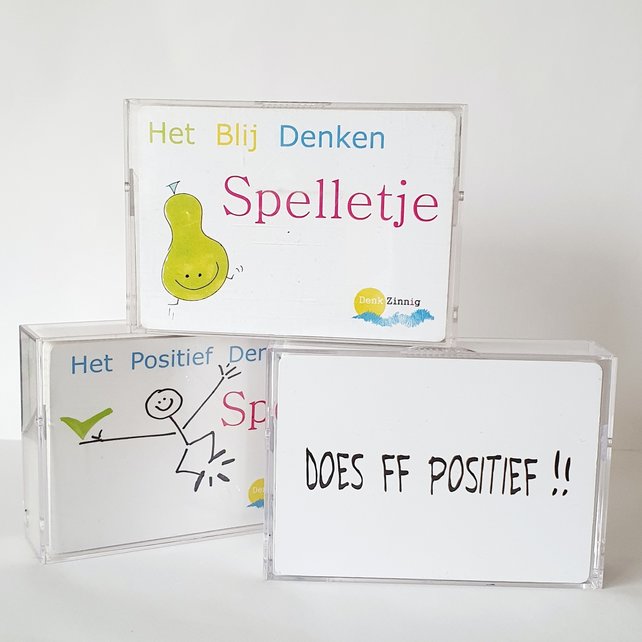 Positief Denken + Blij Denken Spel + Does ff positief!! Positief Denken + Blij Denken Spel + Does ff positief!!