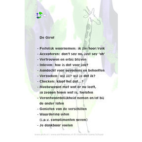 Giraf en Jakhalskaartjes bij GROK