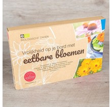 Biologisch zadenpakket 'Eetbare bloemen'