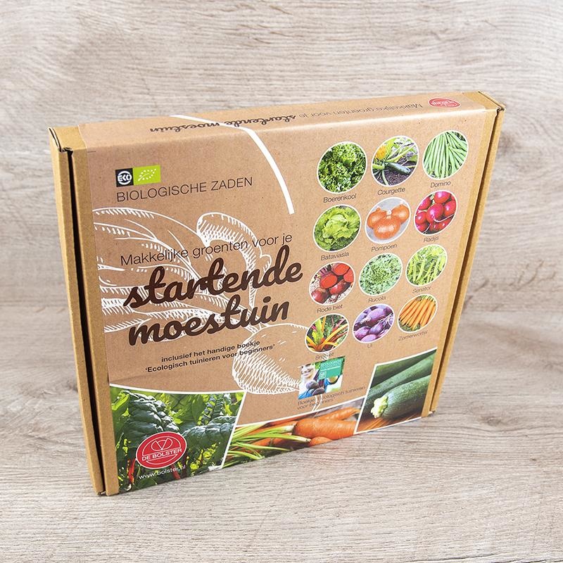 Moestuin beginnen zaden Zadenpakket 'Startende moestuin'