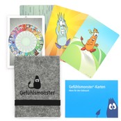 Gevoelsmonsters Medium (A6) Premium in vilten opbergmap Gevoelsmonsters Medium (A6) Premium in vilten opbergmap