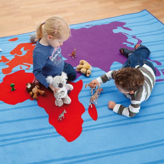 Vloerkleed werelddelen Vloerkleed werelddelen