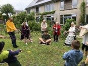 Zweefbord ´Strippensurfer´ Cooperatief groepsspel