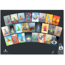 Gevoelsmonsters Poster A1 formaat