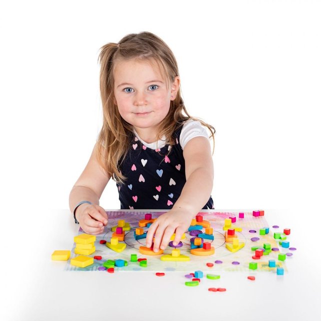 Mandala Legspel - MandaLay Regenboog