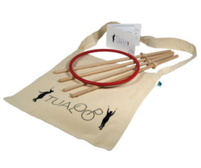 Tualoop werpspel voor 2 spelers