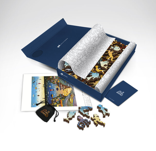 Puzzel - Op Land en aan Zee - 175 stukjes