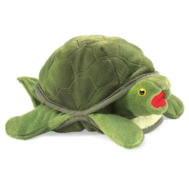 Baby schildpad handpop