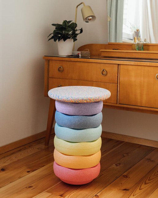 Stapelstein Rainbow set 6 + 1 Pastel