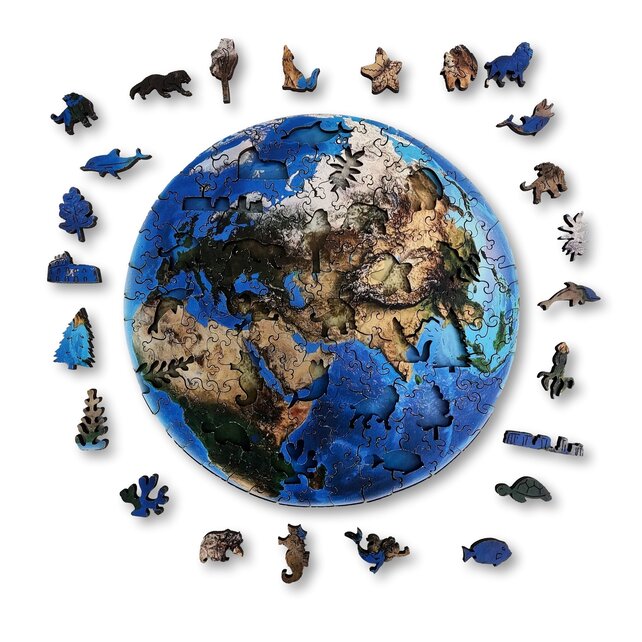 Puzzel The Earth - Large - 200 stukjes Puzzel The Earth - Large - 200 stukjes