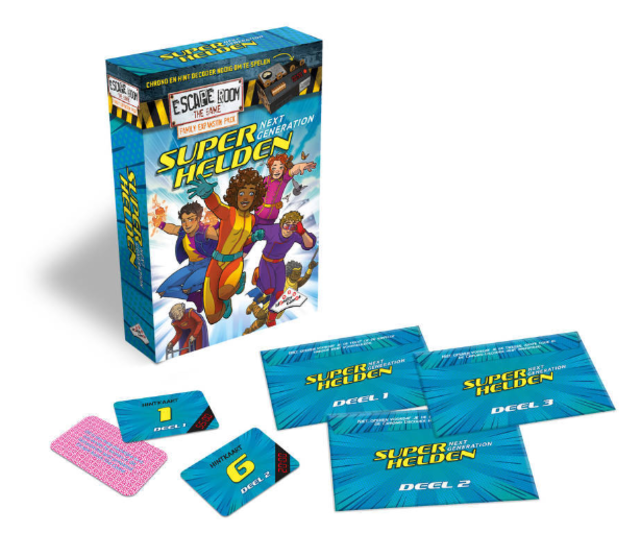 Escape Room The Game Uitbreidingsset Familie - Superhelden