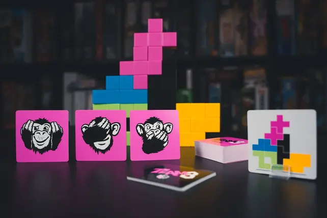 TEAM 3 Coöperatief gezelschapsspel - Roze