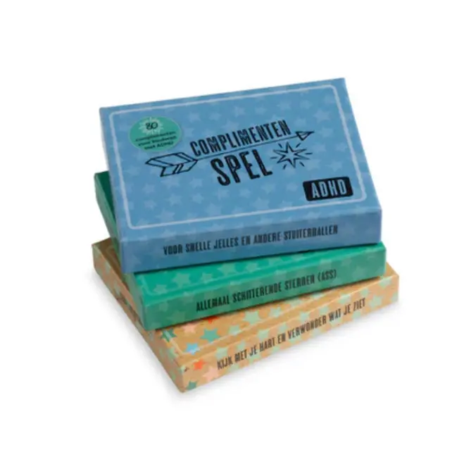 Aanbieding: Nu 3 varianten van het Complimentenspel