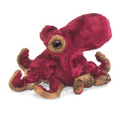 Vingerpopje Rode Octopus