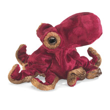Vingerpopje Rode Octopus