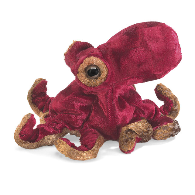 Vingerpopje Rode Octopus