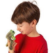 Vingerpopje Zittende Kikker