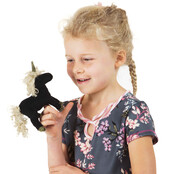 Vingerpopje Zwarte Eenhoorn Vingerpopje Zwarte Eenhoorn