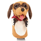 Hondenpop voor het podium