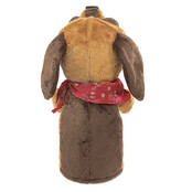 Hondenpop voor het podium