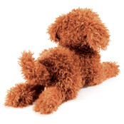 Handpop speelgoed hond Poodle Puppy