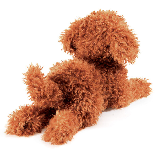 Handpop speelgoed hond Poodle Puppy