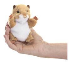 Vingerpopje Hamster