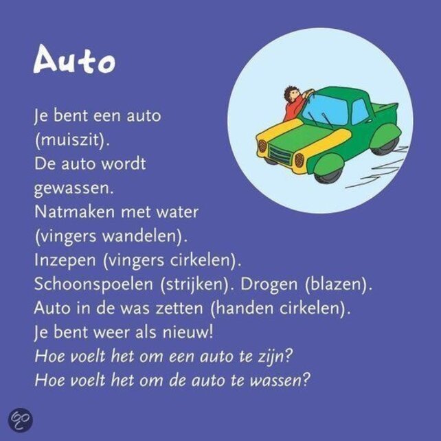Kindermassage kaarten