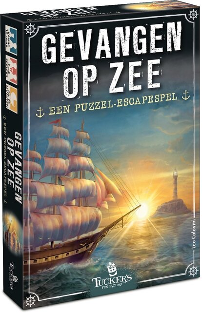 Gevangen op zee - een puzzel escapespel