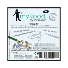 Myroodi - Indoor Frisbee - Groepsbox 30 stuks