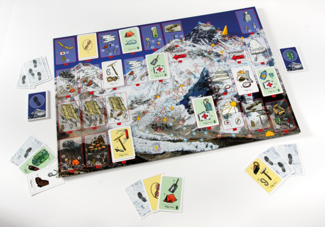 Mount Everest - Bergbeklimmen  - Spel zonder doos Mount Everest - Bergbeklimmen  - Spel zonder doos
