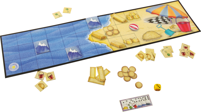 Zandkastelen - Spel zonder doos